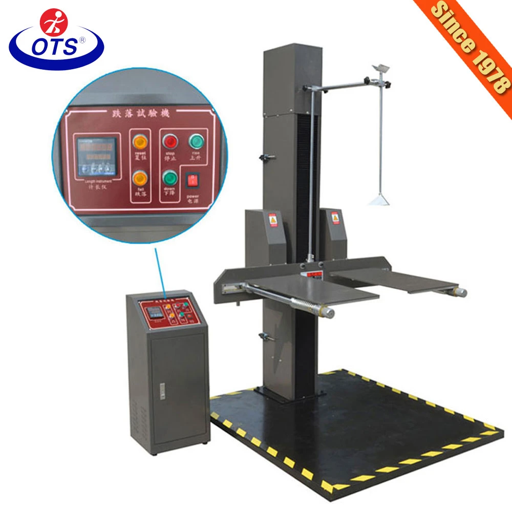 Double-Arm Falling Plastic Carton Box Drop Test Machine