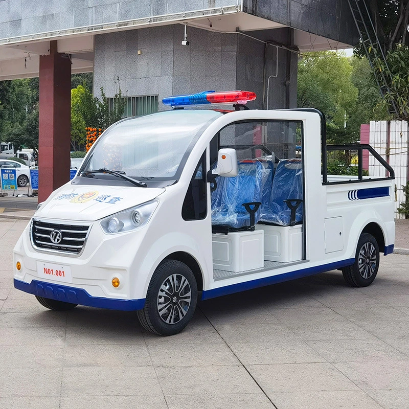 Yisen Low Cheap Electric Vehicle Sightseeing Tourist Bus Electric Patrol Cars