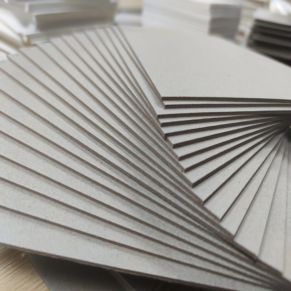 Manufacture Grey Paper Board Grey Cardboard