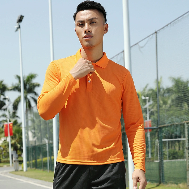 Langarm Arbeitskleidung Custom Polo Shirt Werbung Kultur Großhandel Dri Fit Shirts Poloshirts hergestellt in Guangzhou