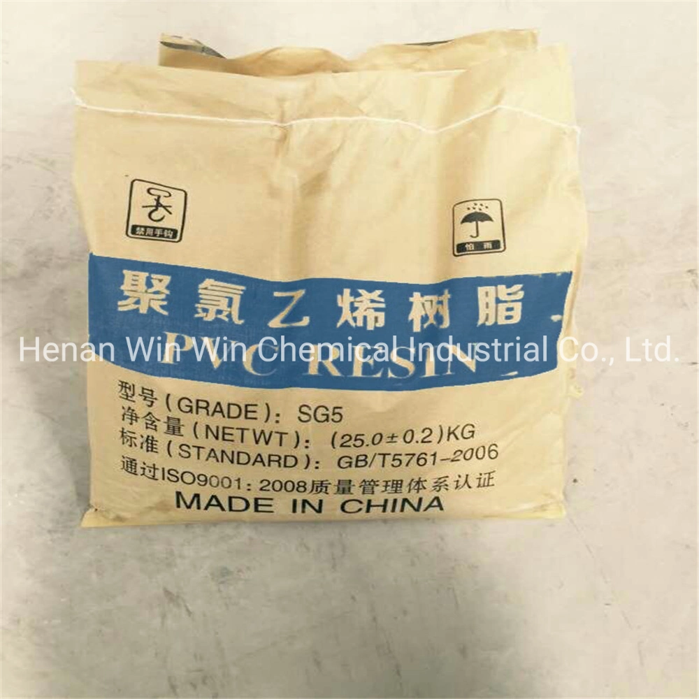 Prime Virgin Polyvinyl Chloride Formosa PVC Resin Sg5 for Making Pipe