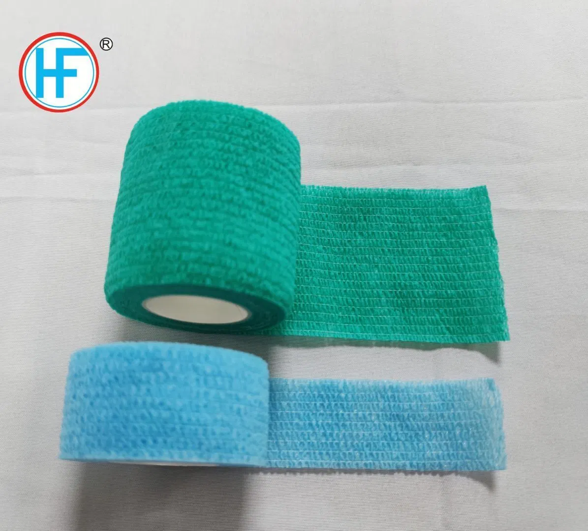 Mdr CE Popular Free Sample Factory Direct Supply Waterproof Elastic Non-Woven Cohesive Bandage