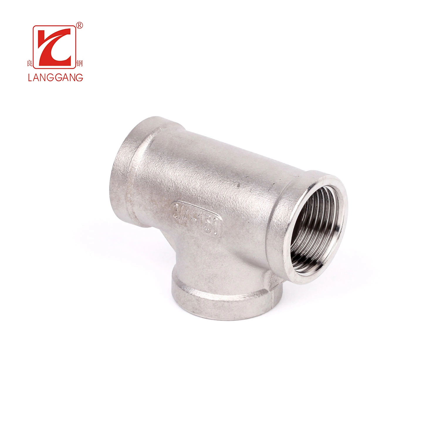 Euqla Tee Stainless Steel Threaded Pipe Fittings