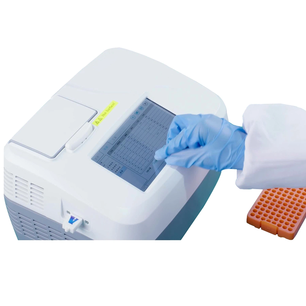 16 Bien en temps réel Thermocycleur PCR quantitative Fluorescent Instrument