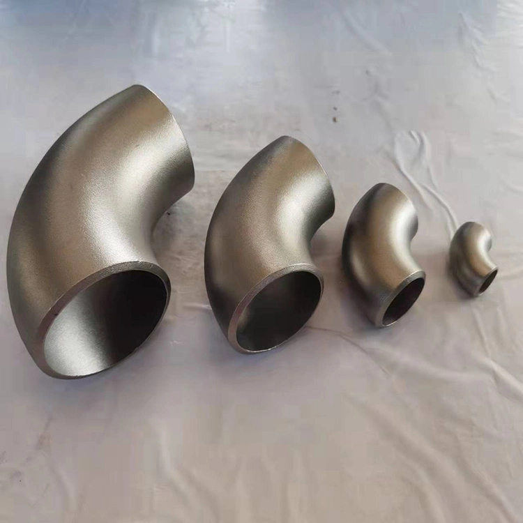 SUS304 90 Welding Stainless Steel Seamless Pipe Flange Elbow