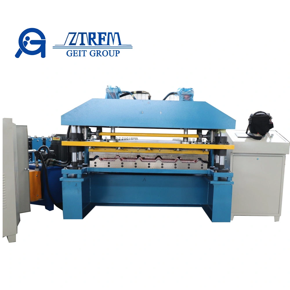 Metal Steel and Thicker Material Ibr Pbr Trapezoidal Tile Roll Forming Machine