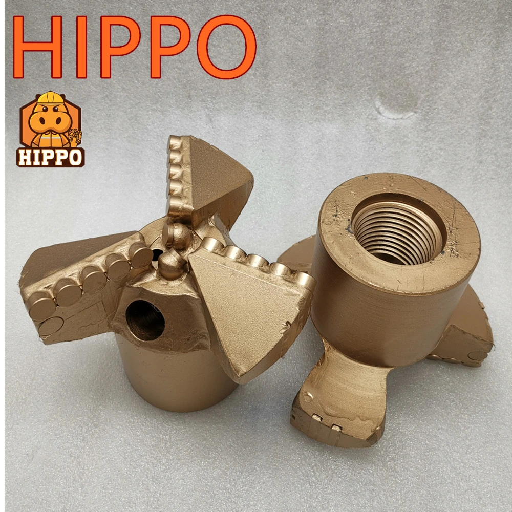 Hipona Original Factory 3 cuchillas pozo brocas PDC arrastre Bits 8 pulgadas