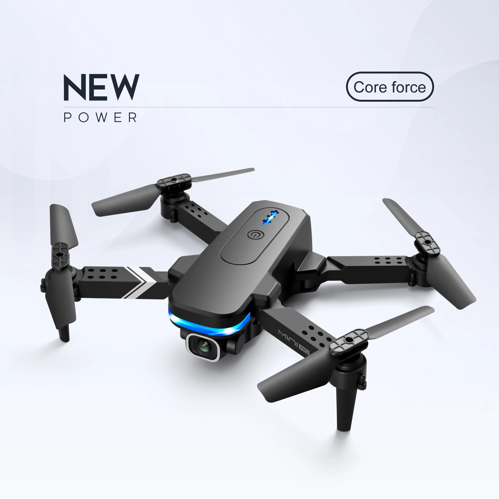 HD Dual Camera WiFi Foldable RC Quadcopter Aerial Photography Aircraft