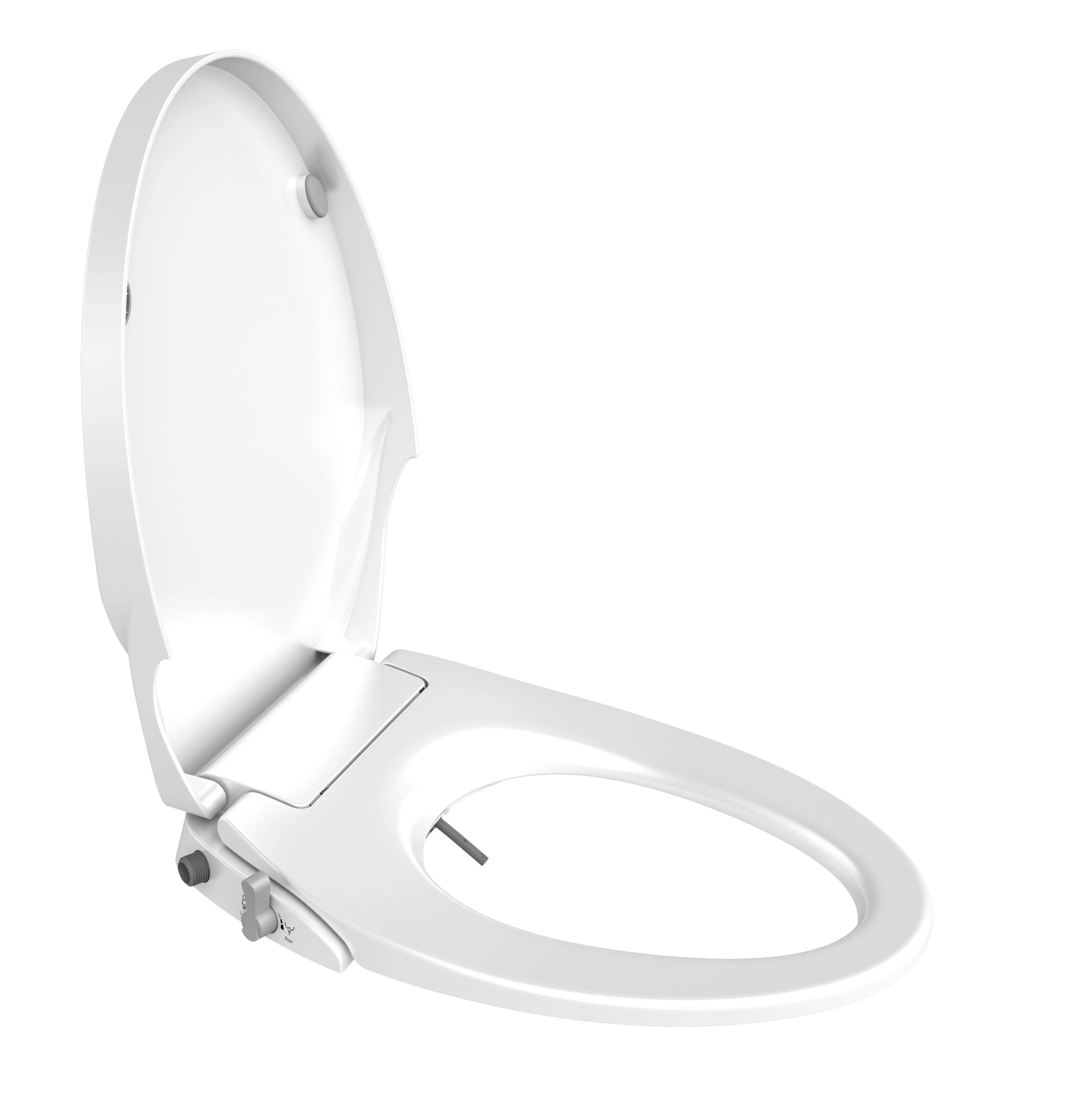 Women-Care Non-Electric Slow Quiet-Close Dual Nozzles Bidet Toilet Seat