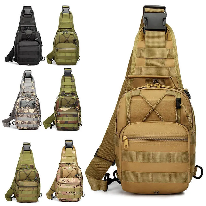 High Volume Oxford Backpack Pouch Men Satchel Shoulder Tactical Sling Pouches Bags