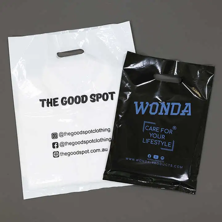 Soft Loop Handle Cute Plastic Bag