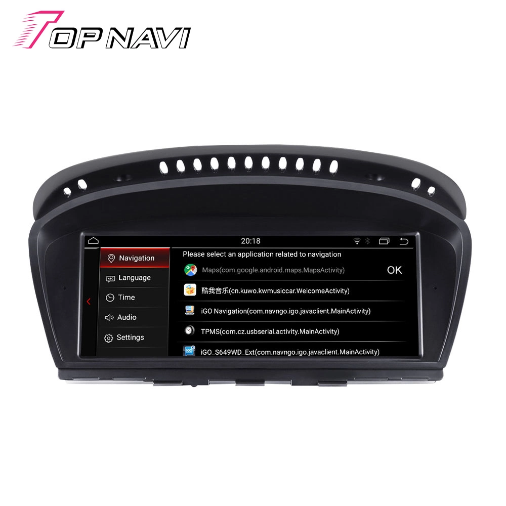 Reproductor de pantalla táctil de 8,8" para BMW serie 5 E90 E60 CIC 2008 - 2010 Radio Audio para coche Android12 DVD para coche Reproductor