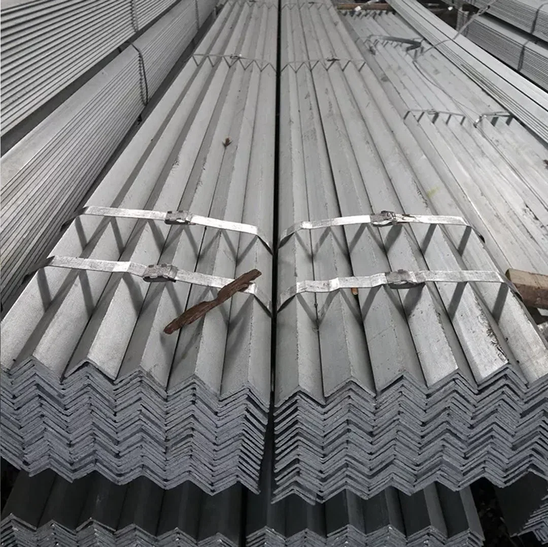 ASTM A36 A53 Q235 Q345 S355 Carbon Equal Angle Steel Galvanized Angel Iron