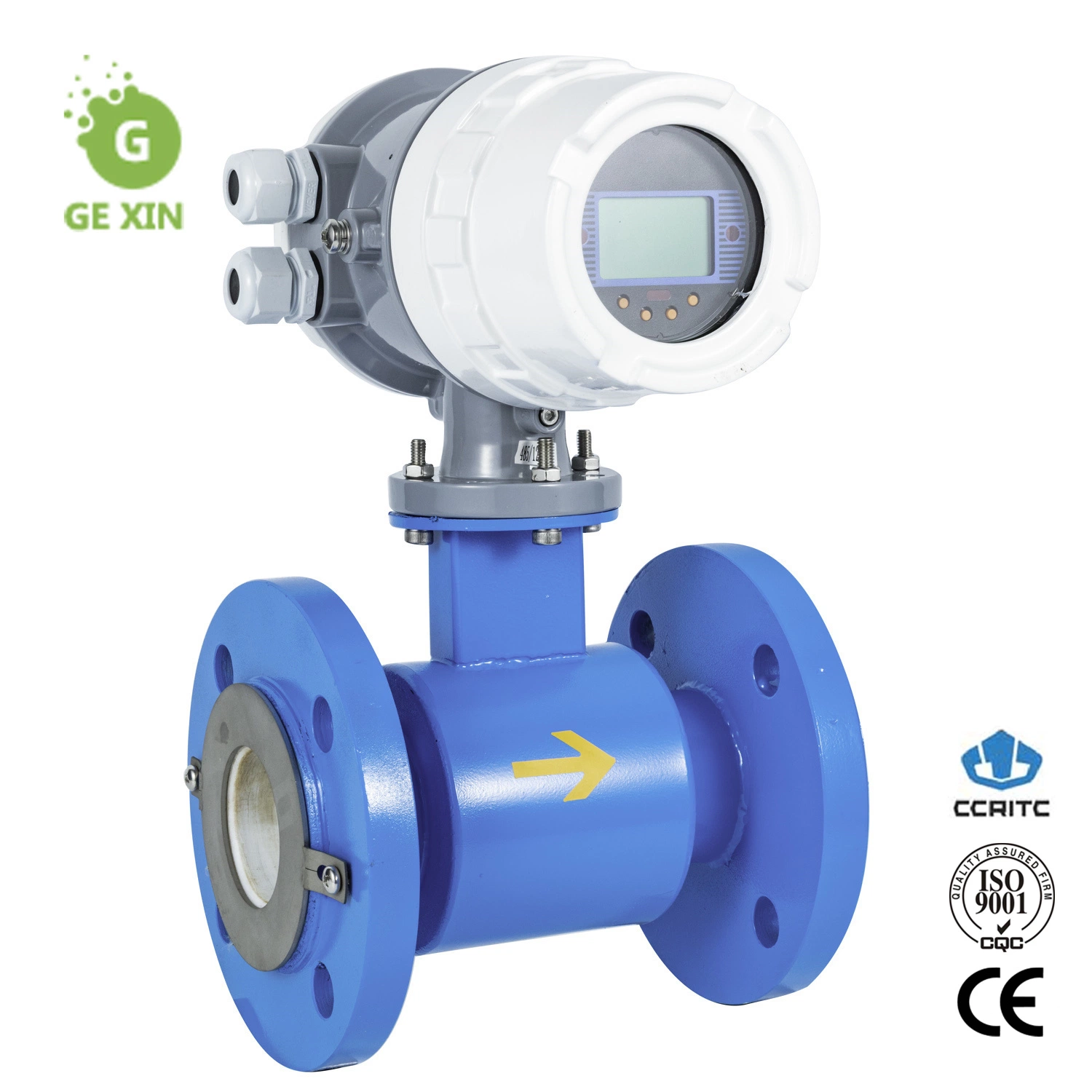 Electro Magnetic Flow Meter for Industrial Waste Water Measurement