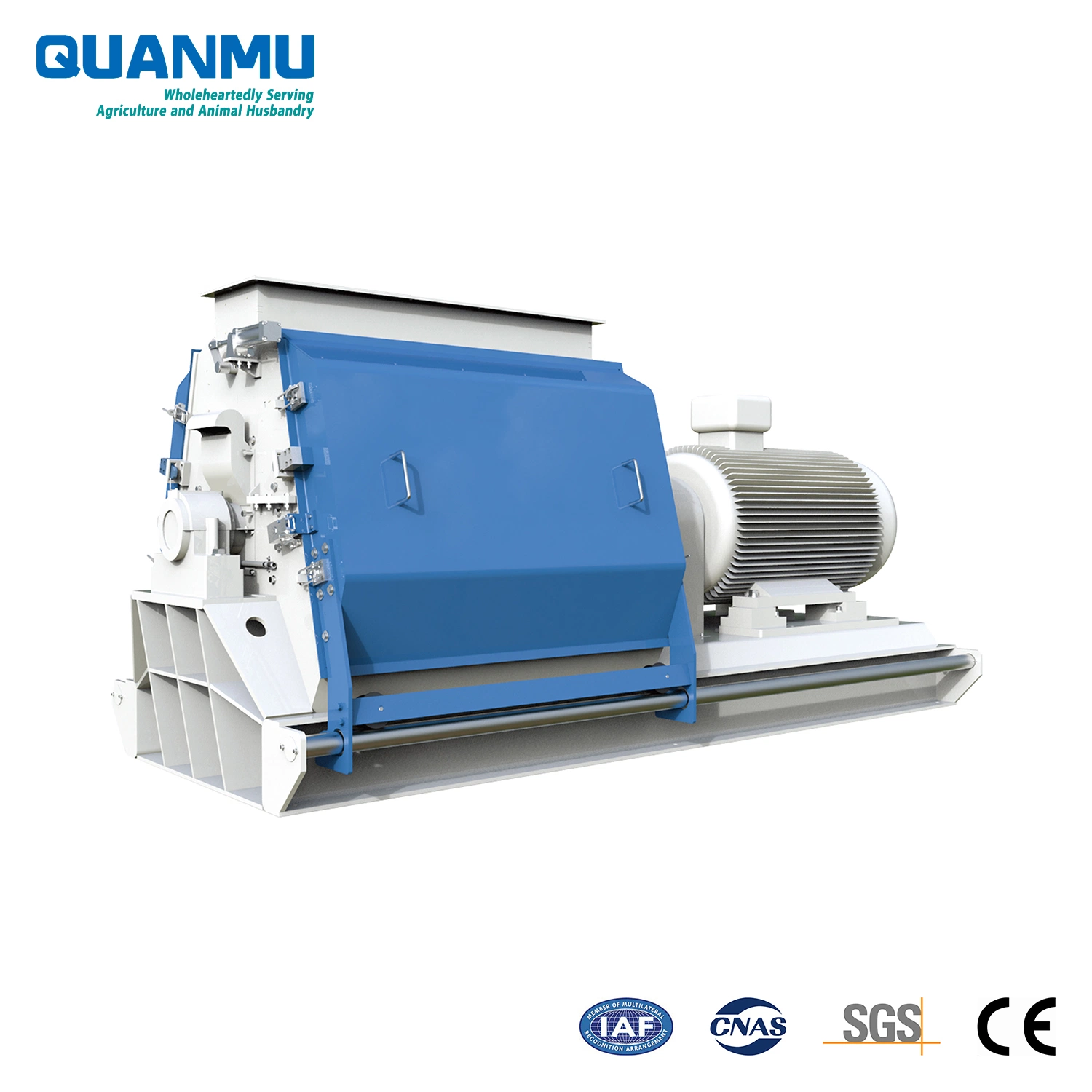 Best Price of High Efficiency Sawdust and Wood Biomass Hammer Mill with CE Certification