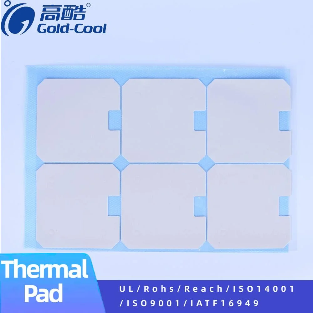 CPU Chip Heat Dissipation Silicone Pad, Notebook Insulation Heat-Resistant Flame-Retardant Conductive Silicone Film
