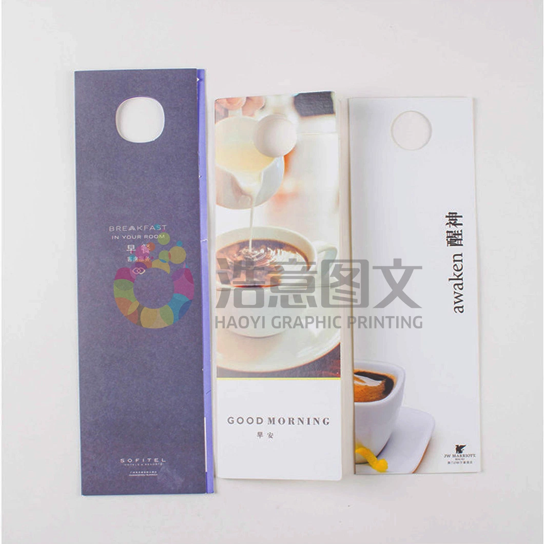 Chinese Wholesale/Supplier Company PVC Door Tag Card Offset Printing Packaging