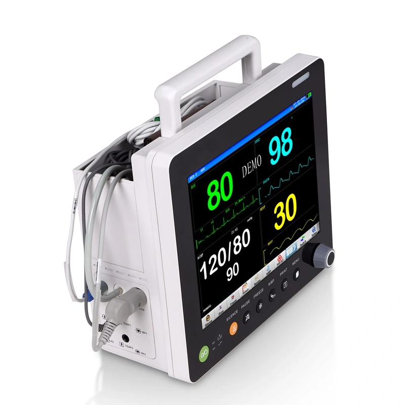 15 Inch Touch Screen Multi-Parameter ICU Patient Monitor with CE