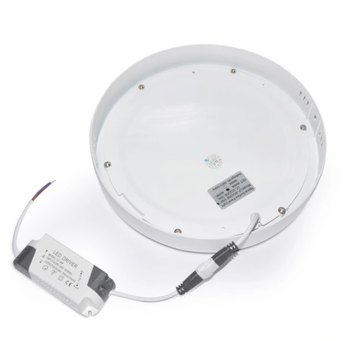 Modern Round Commercial Indoor Surface Mounted IP20 6W 12W 18W 24W LED Panel Light