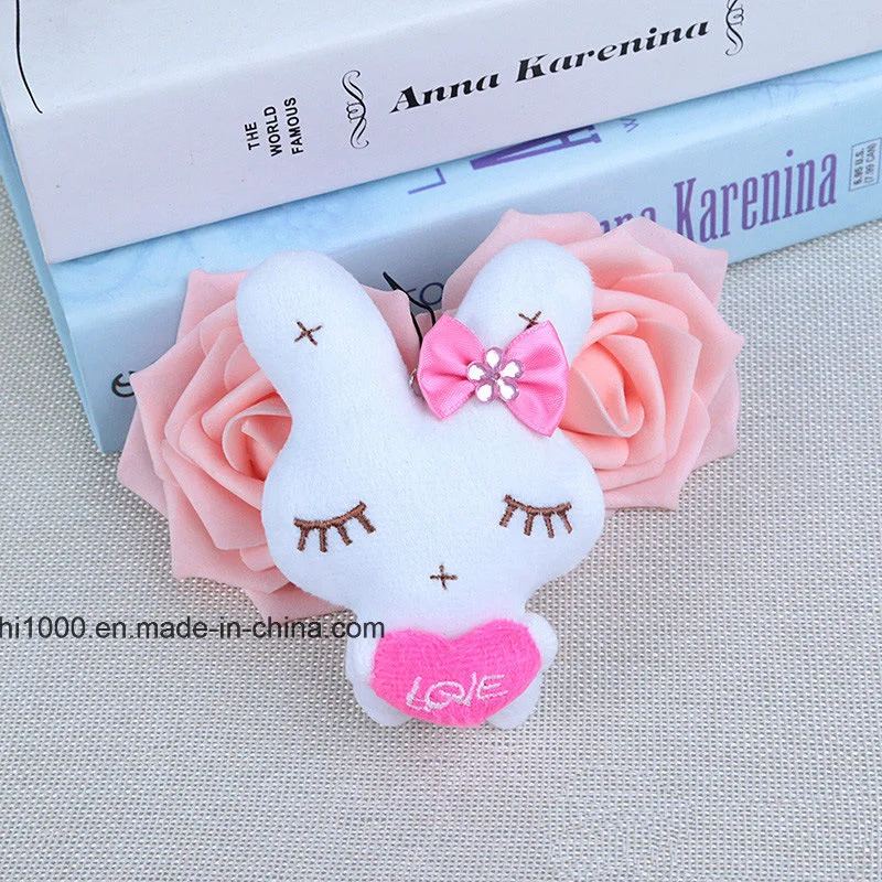 Custom Plush Key Chain Cute Bunny Ce Certificated Kids Toys