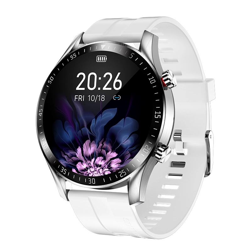 C03 Pantalla redonda Bt llamar Carcasa de aleación de zinc varios idiomas moda Smartwatch