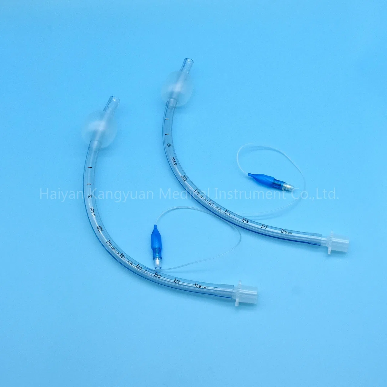 Des sondes endotrachéales menotté haut volume standard en PVC de basse pression