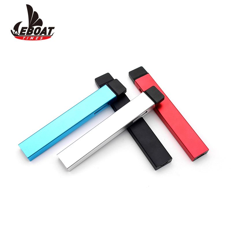 Personnaliser le logo 1.0ml Vape stylo jetable avec bobine en céramique 280mAh Batterie à recharger Hhc Vape Pod