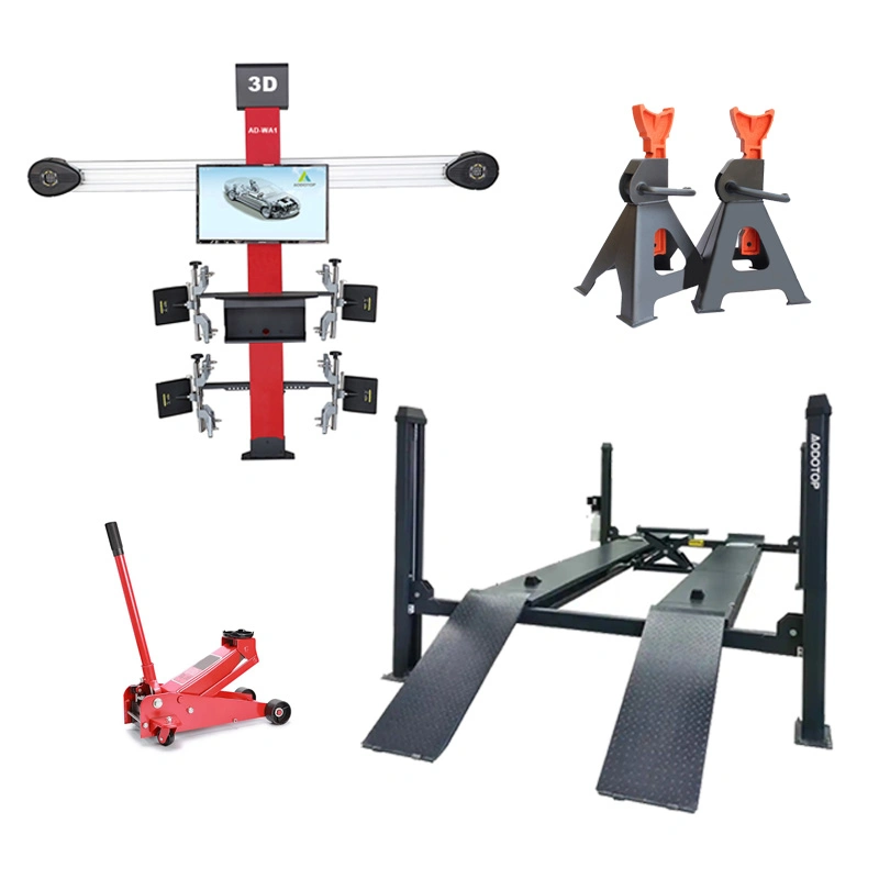 Tire Shop Equipment Wheel Alignment Tire Changer Wheel Balancing Combo Garage Equipment