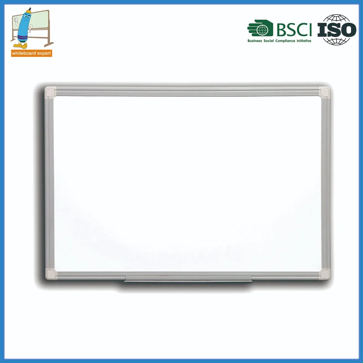 Customize Size Aluminium Frame Office School Magnetic White Writing Board