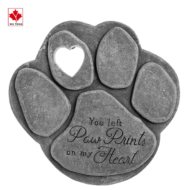 Custom Pet Memorial Stone Cat Dog Memorial Garden Decoration