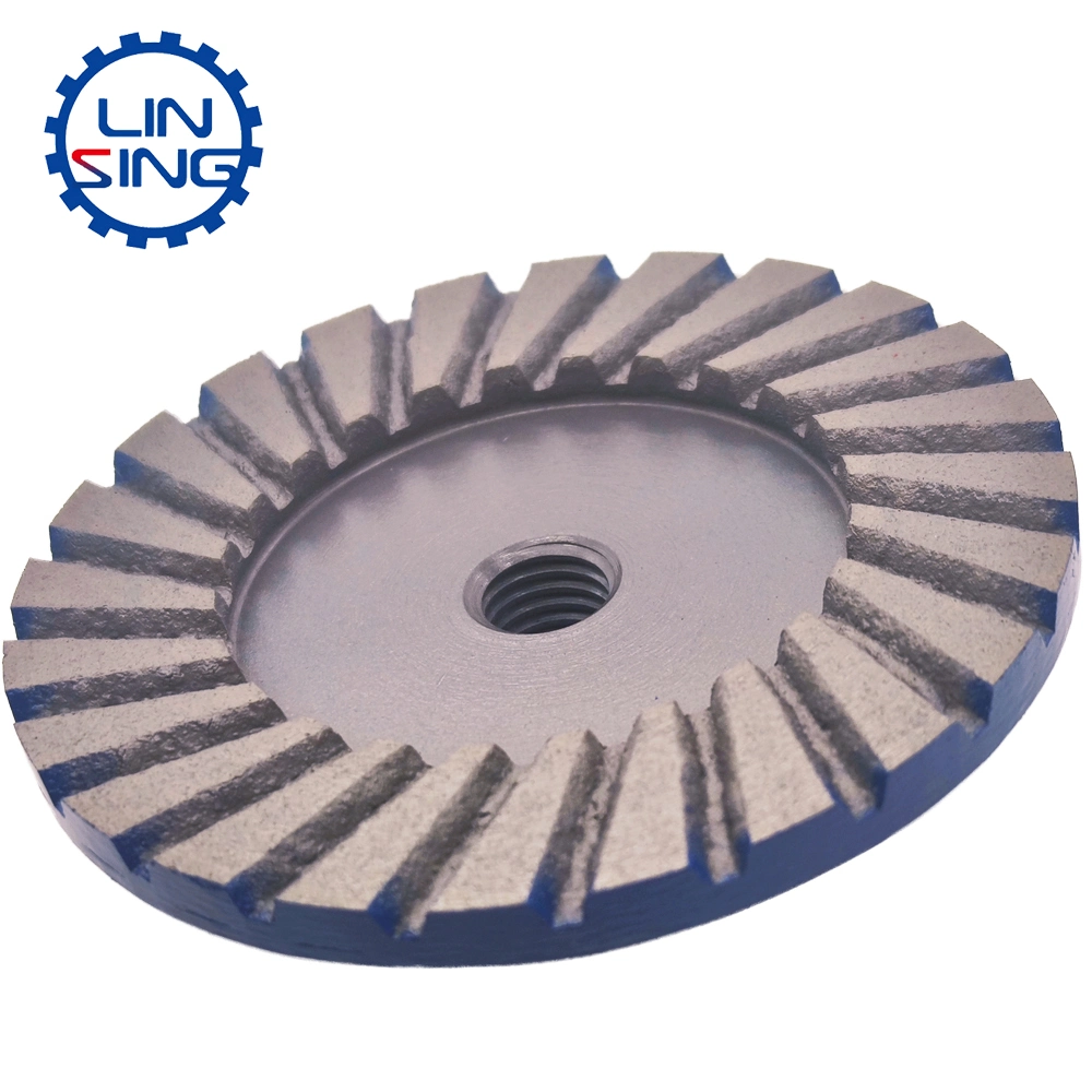 Rock Drilling Tools Fine Grit Diamond Grinding Wheel for Stone Edge Grinding