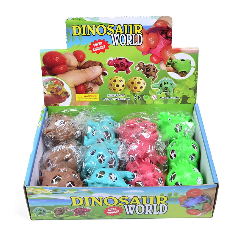 Dinosaur Squishy Grape Stress Ball Autism Mood Healthy Children&prime; S Toys