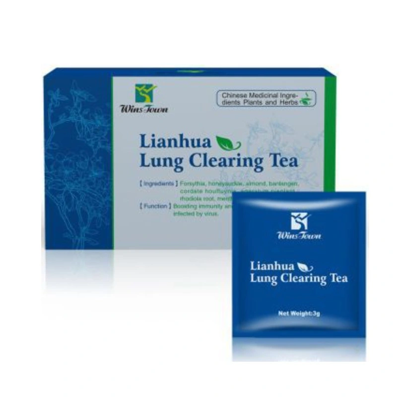 Antivirus caliente de compensación de pulmón el té de la desintoxicación Lianhua Qing Wen 100% de la salud respiratoria de hierbas naturales incrementar la inmunidad