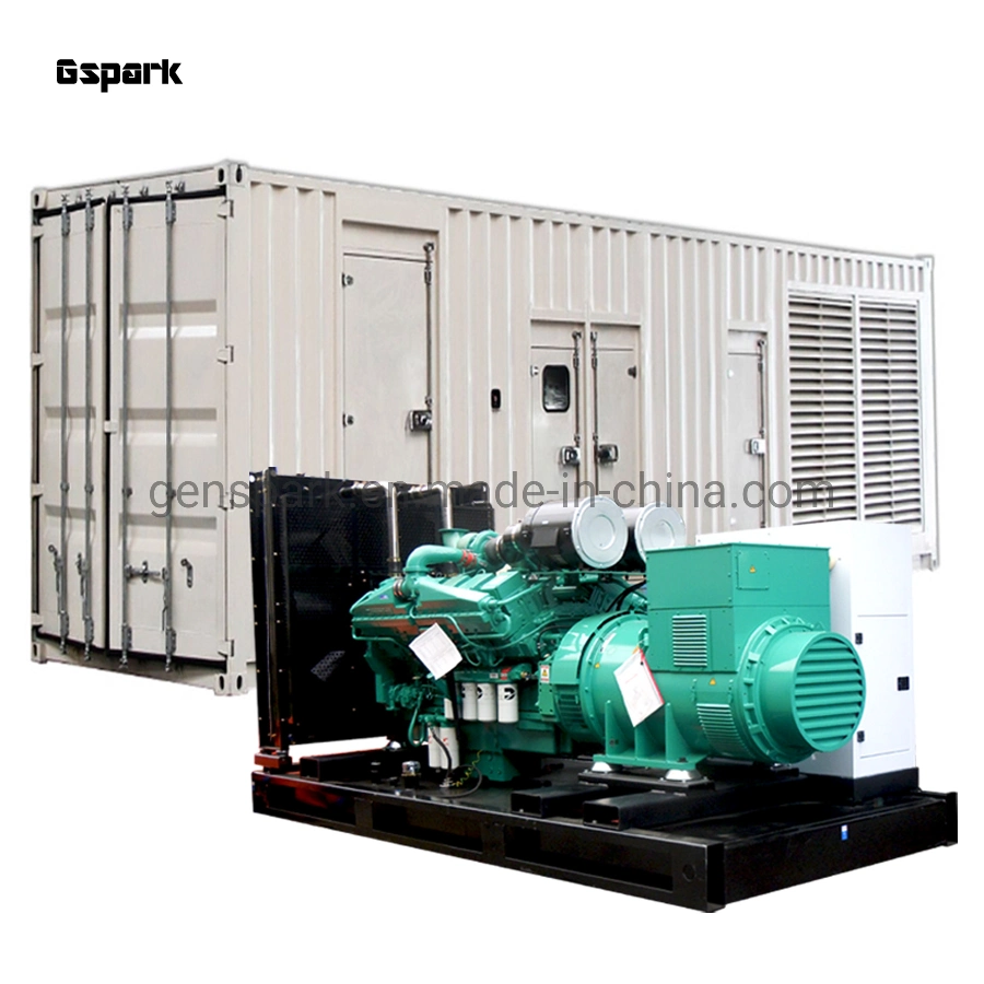 Gerador de Energia Pesado de 50Hz 400V 2000kVA Conjunto de Gerador a Diesel com Motor Cummins dos EUA.