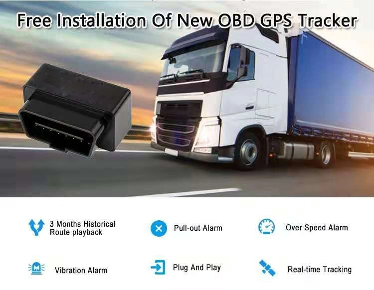 Qh302 trajecto GPS OBD para dispositivo de localização de gestão de frotas 2g/4G