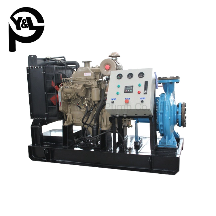 Diesel Water Diesel Engine End Suction Centrifugal Pump for Sales