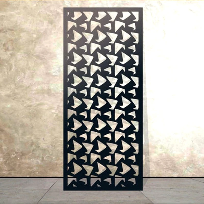 Laser Cut Metal Aluminum Iron Stainless Steel Decorative Grille Room Divider Partition Panel