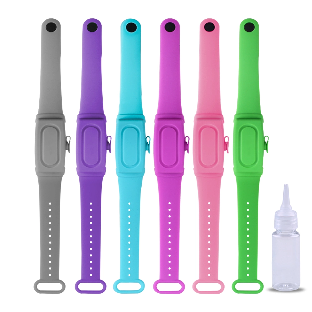 New Adjustable Silicone Sterilized Bracelet Disposable Hand Sanitizer Watch Customized Creative Bracelet