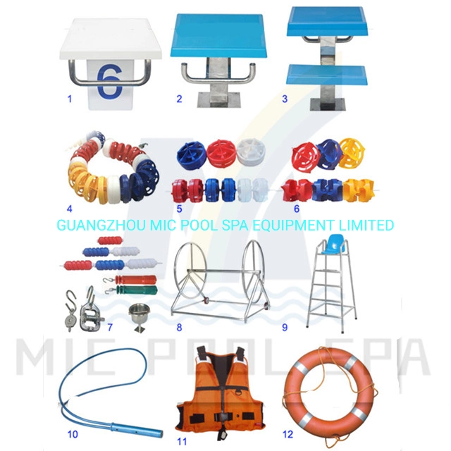 China Manufacturer Professional Full Set Swimming Pool Equipment, Filter/Pump/Pool Heater/Pool Light/PVC Accessories