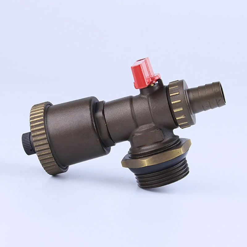 Pex 3 Way Valve Manifold Water Mounted Manifold for Underfloor Heating 1inch Brass Ball Bsp Thread Flow Forged Exhaust Valve