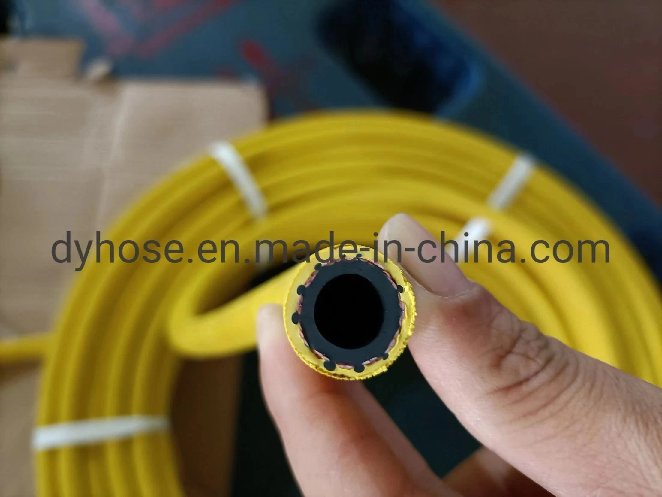 Farm Irrigation Rubber Hose Industrial Air Water Hose Fiber Cord Reinforced Rubber Hose for Water Air