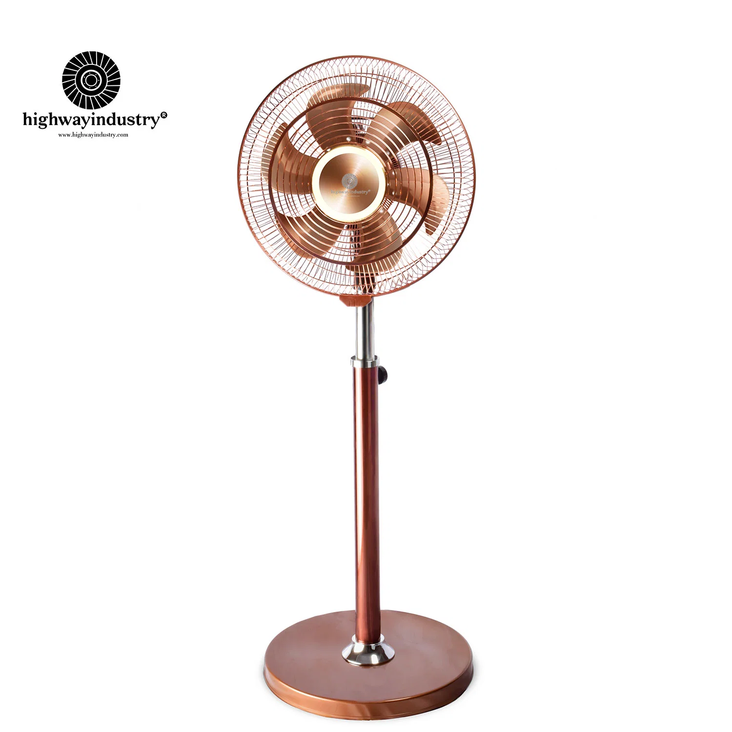 Highway Electric OEM 16 18 20 Inch Sample Customization Air Cooling Standing Pedestal Fan