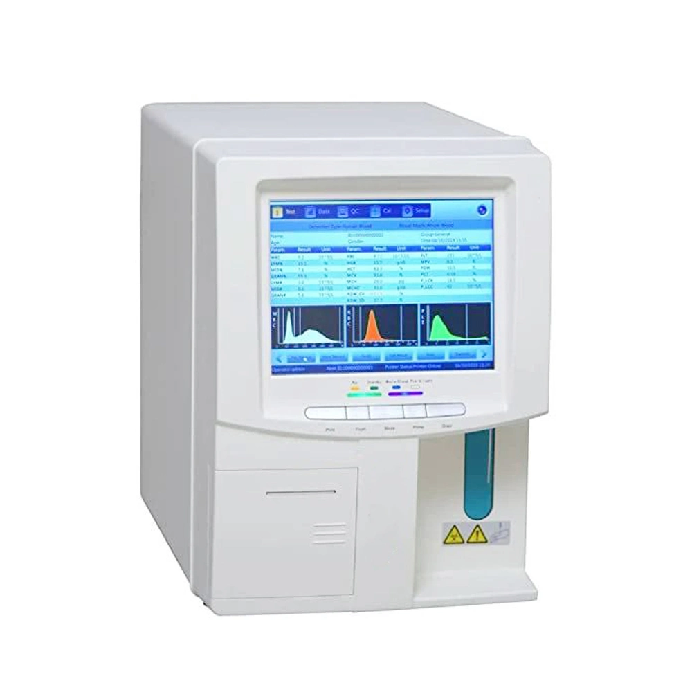 Urit 3000 Plus Auto Hematology Analyzer 3 Part Diff For Human Clinic