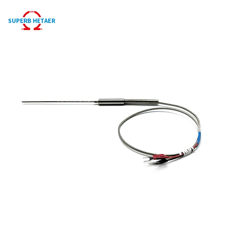 PT100 Temperature Sensor Heat -Sensitive Resistance PT1000 Platinum Heat Resistance Sensor Probe, Waterproof Temperature and Temperature Customization