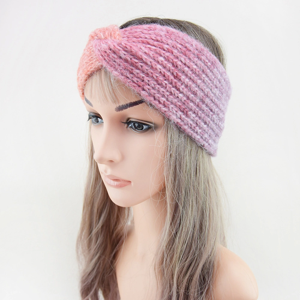 Cute Plus Velvet Autumn and Winter Knitting Headband