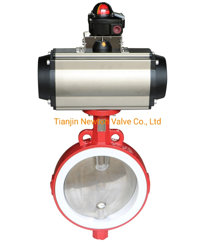 150lb 4 Inch Pn16 Pn10 DN100 CF8 Stainless Steel Valve Butterfly Wafer Type EPDM/ NBR/ PTFE Soft Sealed Butterfly Valve for Water Oil Gas