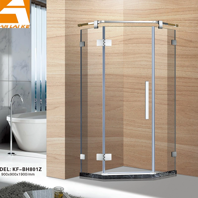 Boîte de douche en verre sans cadre de luxe (BH801Z)