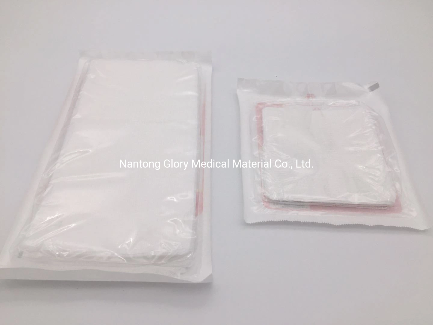 OEM Medical Consumables 100% Cotton Gauze Disposable Wound Pad