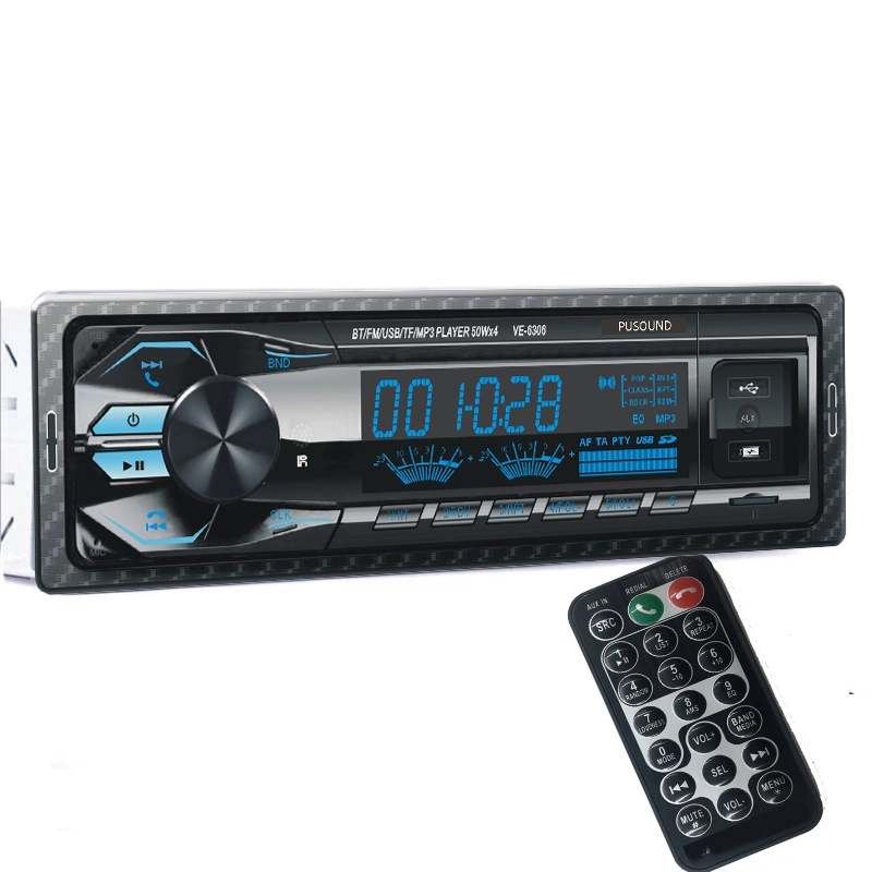 Car Stereo Audio Bluetooth Auto FM Radio MP3 Player with Remote Control