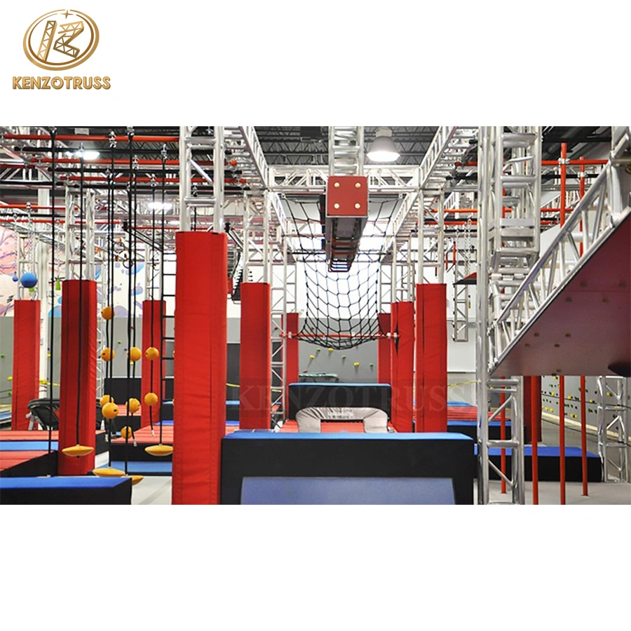 Indoor Fitness Gym Kids Ninja Warrior Playground Equipment